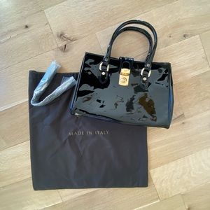 Italian Patent Leather Bag